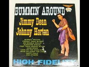 Jimmy Dean - Bumming Around (1953 Music Video) | #45 Country Song