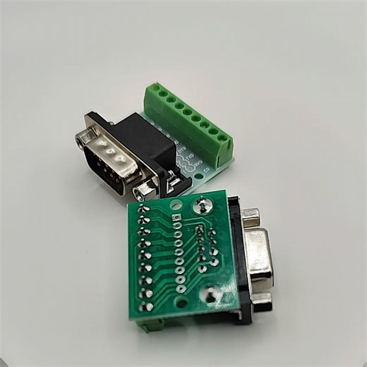 DB9 male Header 9 hole RS232 RS485 Converter Board Signals Breakout Board