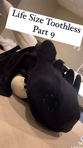 James | Part 9 of creating a life size Toothless plush! 5/5/21 • • • #LifeSizeToothless #Toothless #HowToTrainYourDragon #HTTYD2 #HTTYD3... | Instagram