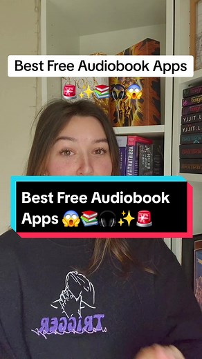Best free audiobook apps! If you listen to audiobooks these are SO worth getting! 😱📚🎧✨️🚨 #bestfreeaudiobookapps #audiobooks #audiobooktok #audiobook #freeaudiobooks #booktok #romancebooks #reader #libby #Hoopla #booktokpsa