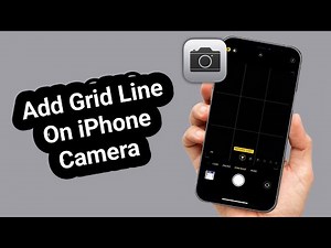 How to Add Grid Lines on iPhone Camera (Perfect for Straight Shots!)