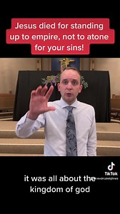 Jesus died for standing up to empire, not to atone for your sins! | Rev. Dr. Caleb J Lines