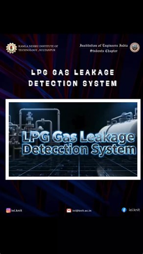 𝔗𝔥𝔢 ℑ𝔫𝔰𝔱𝔦𝔱𝔲𝔱𝔦𝔬𝔫 𝔬𝔣 𝔈𝔫𝔤𝔦𝔫𝔢𝔢𝔯𝔰 ℑ𝔫𝔡𝔦𝔞 on Instagram: "A Smart LPG Gas Leakage Detection System! It utilizes an MQ-5 sensor to detect leaks instantly. Once triggered, the Arduino activates a buzzer and uses a servo motor to physically turn off the gas regulator knob automatically.