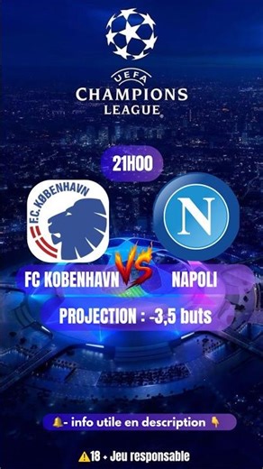 FC KØBENHAVN VS NAPOLI ⚽️ #football