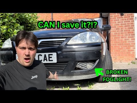 I Didn’t Think This Fog Light Could Be Saved… | Cheap Corsa Project