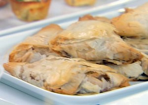 Apple Cranberry Phyllo Turnovers