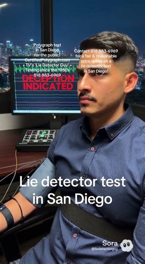 Lie detector test in San Diego