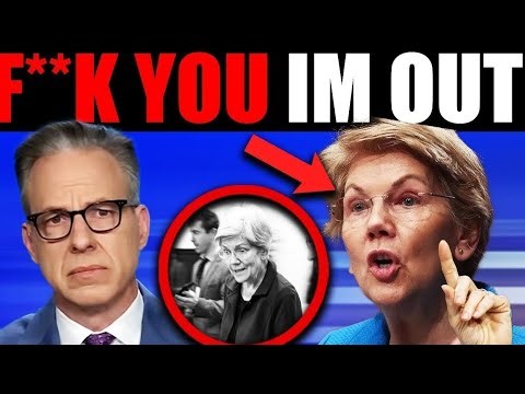 Elizabeth Warren LEAVES MID INTERVIEW after Jake Tapper Defends Trump By Asking THIS ONE QUESTION!