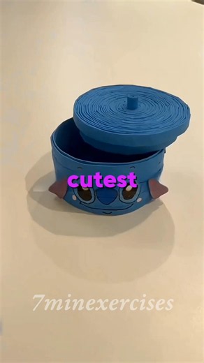 💙 DIY Stitch Organizer ✨ Turn Cardboard Into The Cutest Desk Decor!