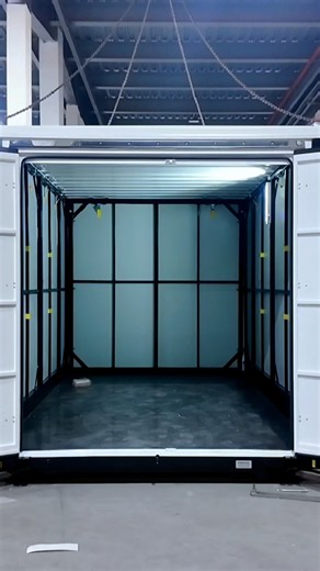 Watch a Flat-Pack Self-Storage Container Come Together in Minutes. 🚀
