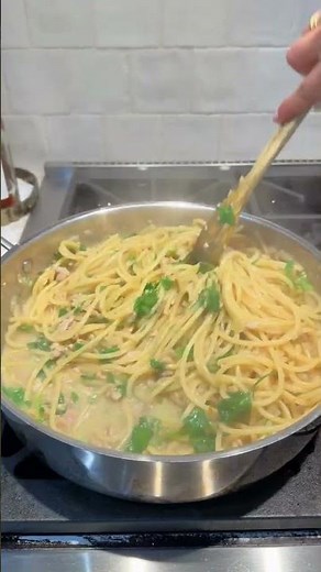This 20 minute one pot clam pasta is a fam favorite and on repeat monthly