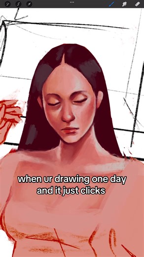 suddenly all the color blocking practice is worth it 😼 #artistsoftiktok #illustrator #speedpaint