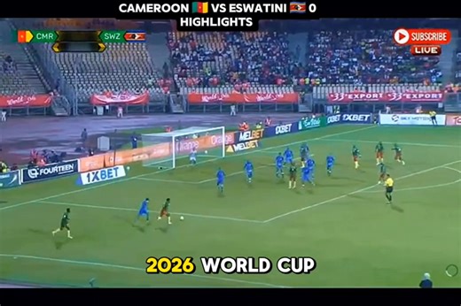 🇸🇿🇨🇲 Highlights: Cameroon made light work of Eswatini at the Ahmadou Ahidjo stadium, securing a comfortable 3–0 win in their 2026 FIFA World Cup qualification match. #nexdimempire #WorldCupQualifiers2026 | NexDim Empire