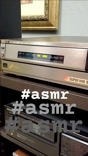 Can't Stop Hitting Eject on the JVC HR SC1000U VCR #asmr
