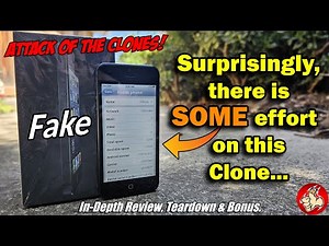 This FAKE iPhone 5 (Goophone i5) that runs Android has SOME effort on it...