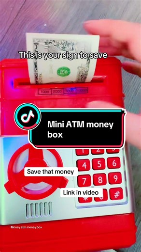Mini ATM money box #atm #moneybox #savings