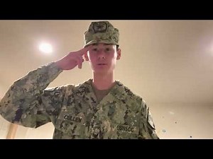 How to Salute in Navy Working Uniform