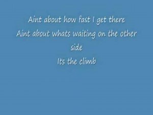 Miley Cyrus - The Climb Karaoke + Lyrics