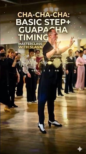 Master the Cha-Cha-Cha: Basic Step & Guapacha Timing with Slava 💃🕺.