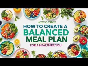 How to Create a Balanced Meal Plan for a Healthier You! 🥗🍎 | Healthy Eating Made Easy | Healthy Care