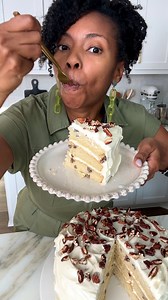 Butter Pecan Cake - recipe below⤵ | Grandbaby Cakes by Jocelyn Delk Adams