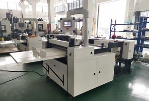 [Hot Item] Digital System Control Jumbo Paper Roll to Sheets Cutter Sheeter Machine for Sugarcane Paper Cups Fan Cutting and Manufacturing