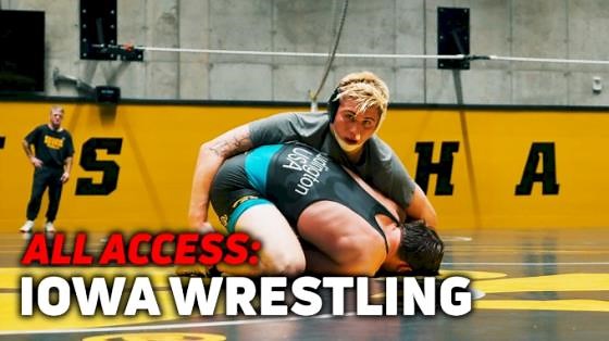 Inside An Iowa Wrestling Practice Ahead Of The 2025 National Duals