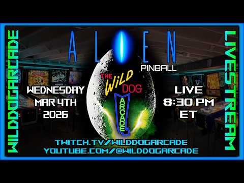 Winchester Mystery House pinball, The Fifth Seance! 8 pm ET, Sun, Mar 8th, 2026