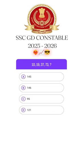 ssc_gd_2.0 on Instagram: "Ssc gd quizzes follow for more quiz. Ssc CGL pyq and new que. #sscgd2025📚📖✨💯❤️ #ssccgl #studded #instalove #viralata talove"