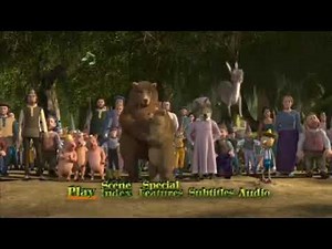 shrek 2001 dvd menu