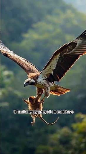 The Monkey Eating Eagle | One of the Largest Eagle in the World 🦅 The Philippine Eagle