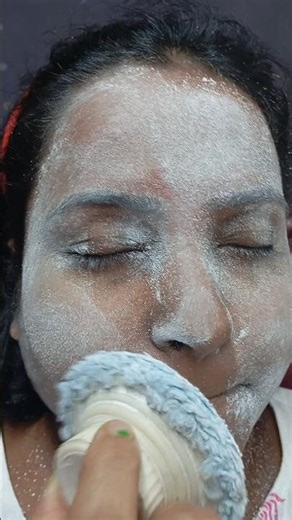 full face threading#step by step #thrading #love viral trending videos 😂😂