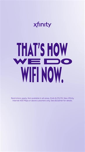 Go all-in with one consistent WiFi price for 5 years. | Xfinity
