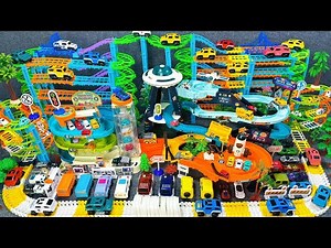 16 minutes of satisfying Mars base orbit and off-road vehicle orbit toy ASMR | Toy