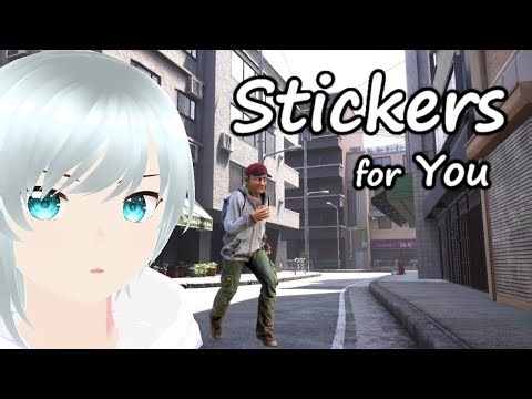 【Stickers for You】1番最初のクリア者目指すぞー！ 都市に散らばったステッカーを探せ―！！！！！！！！