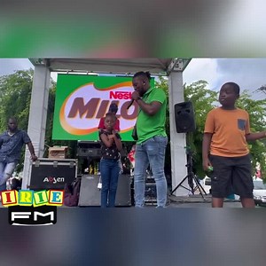 Team IRIE Fm is Live on Location in Ocho Rios for the Milo Road Show & Back To School Promotion. Come on down to enjoy free cup ☕️Milo ‘The Energy Food Drink of Champions’ Milo deals prizes and surprises all @milojm | IRIE FM