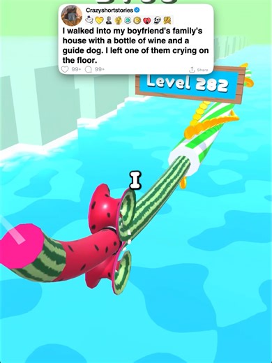 I walked into my boyfriend's family's house with a bottle of wine and a guide dog. I left one of them crying on the floor. #reddit #redditreadings