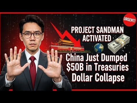 PROJECT SANDMAN ACTIVATED: China Just Dumped $50B in Treasuries (Dollar Collapse)