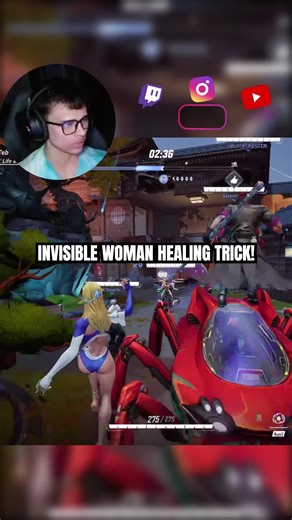 Invisible Woman Healing Trick Uncovered by RogueRuggie