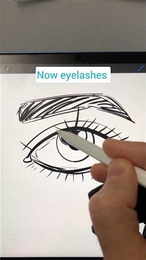 Eyes tutorial #drawingtutorial #zeichnen #tutorial #trending #paint #sketch