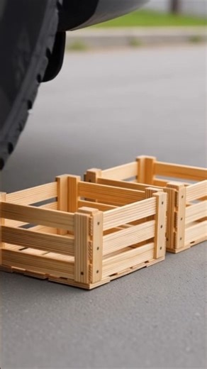 Wooden Structure Load Test: Frame Deformation Analysis (ASMR) #asmr#relaxing#shorts