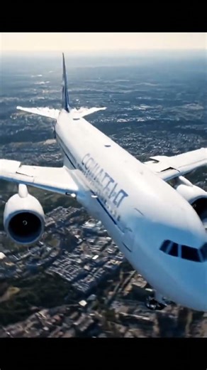 An Airbus A380 passenger plane collided with an eagle while preparing to land. #airplaneaccident