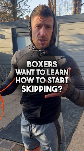 EDDIE | JUMP ROPE COACH on Instagram: "KICKING 2024 OFF WIT THE BOXERS GUIDE TO LEARNING HOW TO SKIP! 🥊 Many boxing gyms just throw you a rope and let you learn the hard way. Here is a quick tutorial to build up your technique and have you skipping like a boxer with confidence in no time! ☑️ Focus on keeping your arms by your side ☑️ Elbows back slightly behind the body ☑️ Generate the power from your wrists - not your arms ☑️ Stay relaxed while jumping ⏰ See if you can build up to 60 seconds w