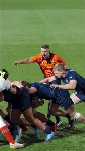 Captain Roberts and his team 🫡 #rugby #sixnationsu20 #shorts