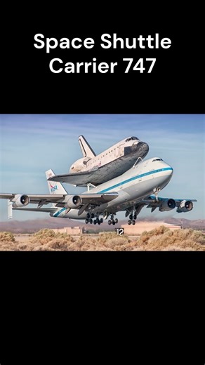 Space Shuttle Carrier 747 #boeing #nasa #747 #plen #plane #trending #shorts