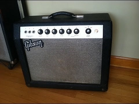 1966 Gibson GA15RVT Explorer Amp SERVICE & DEMO