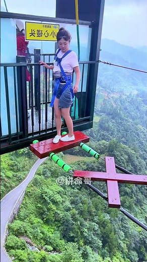 Bungee Jumping With Rope In Beautiful Place:Asmr Bungee Jumping