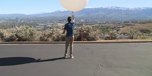 How the National Weather Service uses weather balloons to collect data on the atmosphere