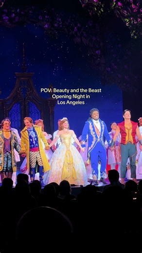 Beauty and the Beast opening night Los Angeles POV