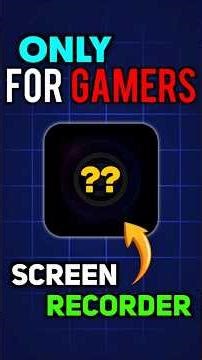 No One Tell About This Screen Recorder 😱 #shorts #screenrecorder